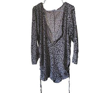 Rue+ Leopard Print Romper